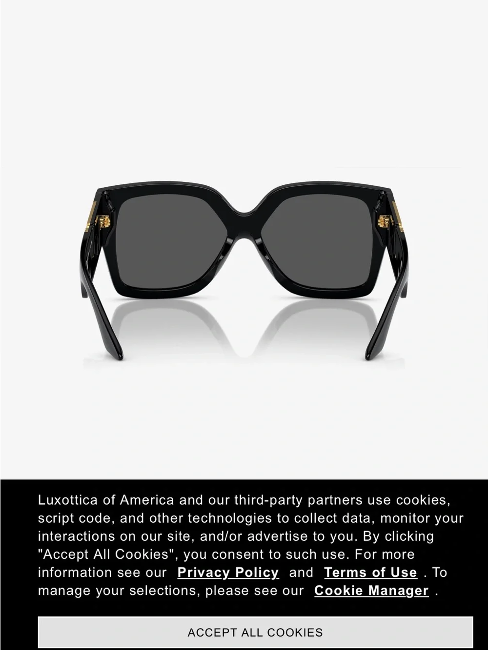 Versace Over -sizes Glasses- EUC😎